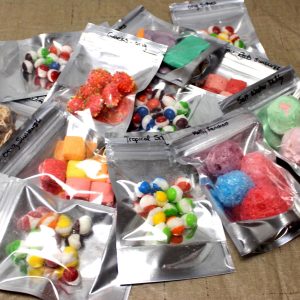Freeze Dried Candy Samples: Crunchy Sittles, Sunburst, and More
