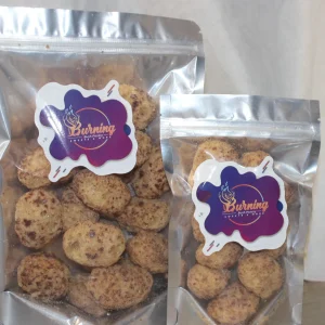 Freeze Dried Puff Duds: Crunchy Chocolate Caramel Treat