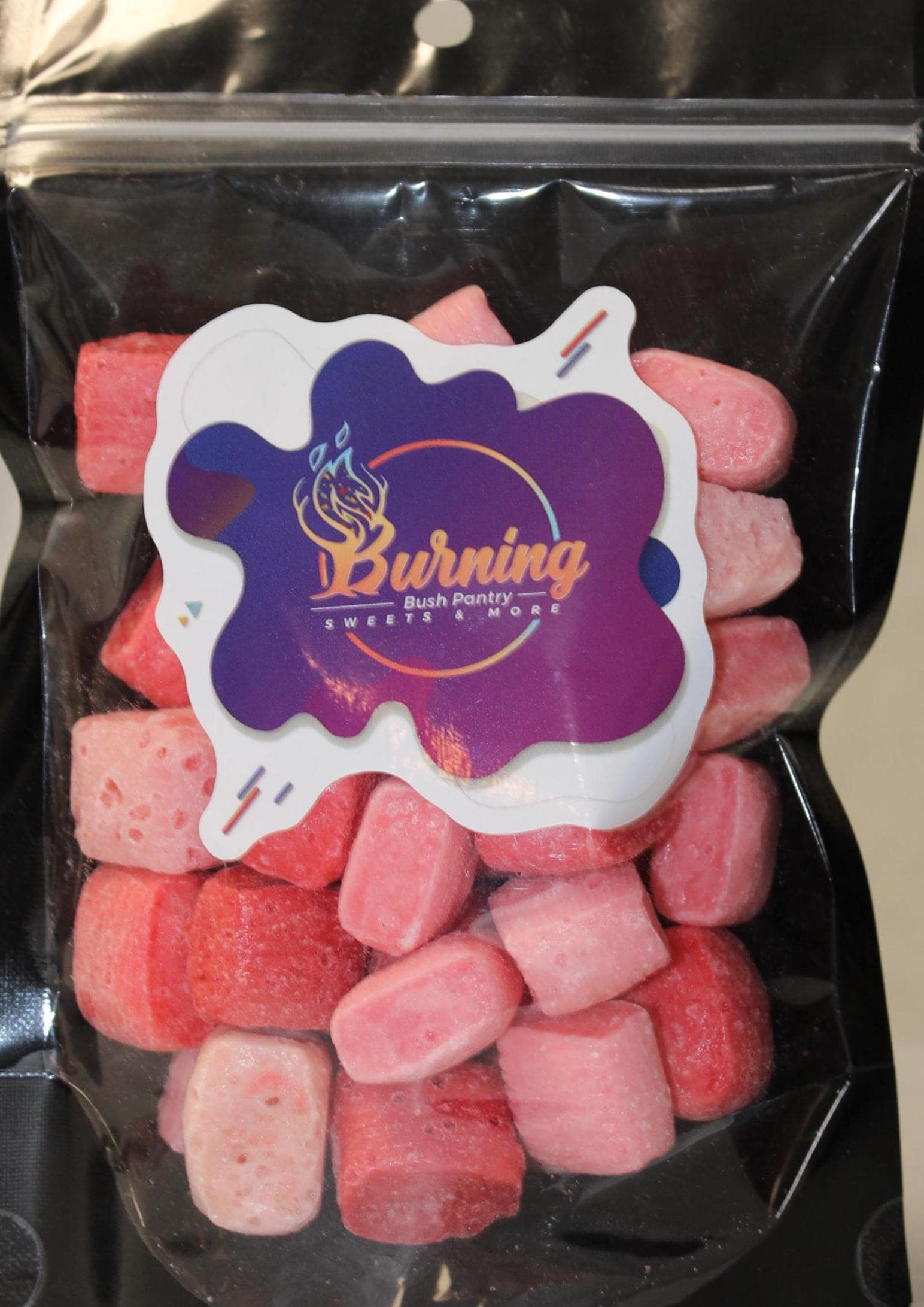 Freeze Dried Fav Red Sunbursts Candy – Crunchy, Flavorful Snack