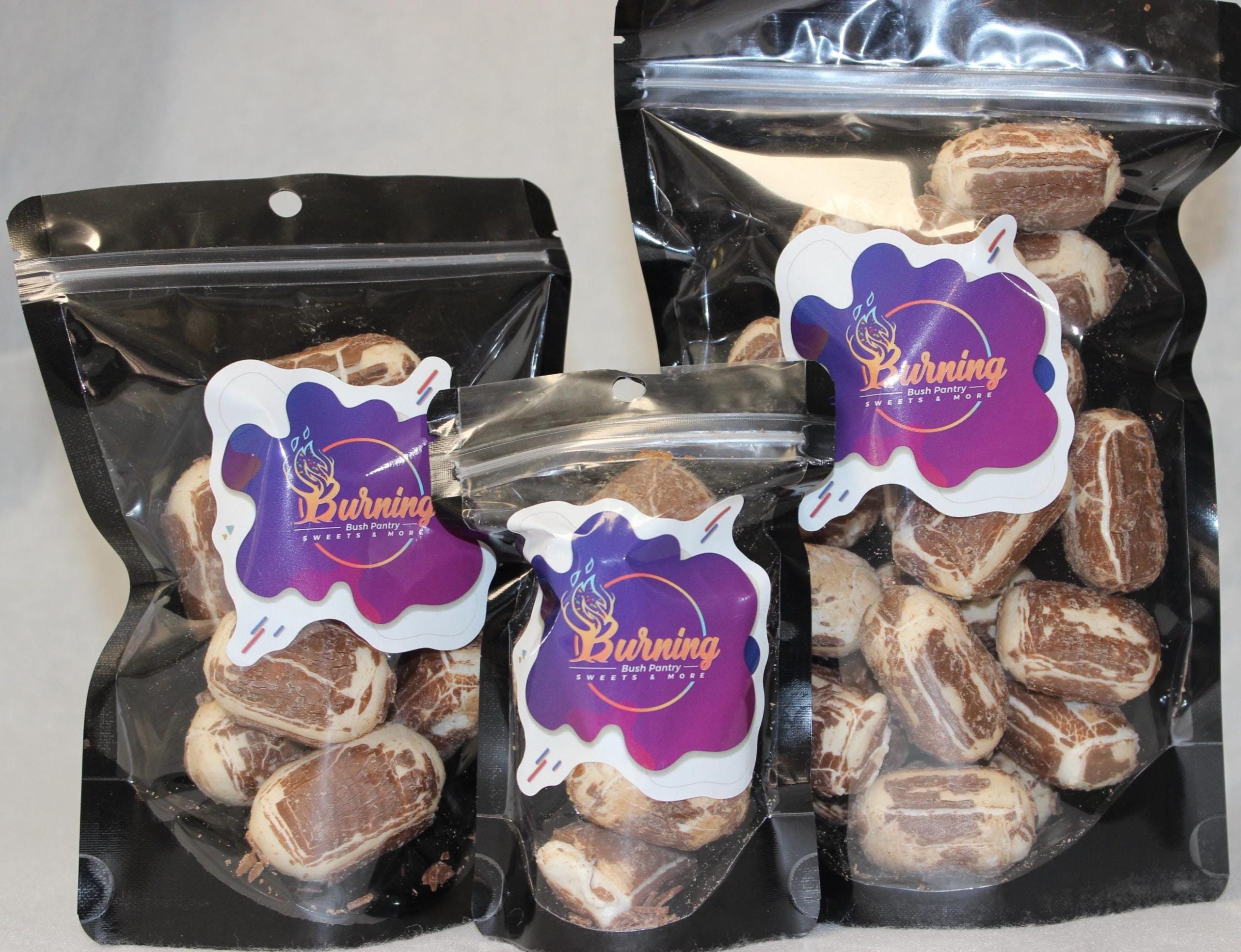 Freeze Dried Chuckston Chews: Chocolate Marshmallow Candy